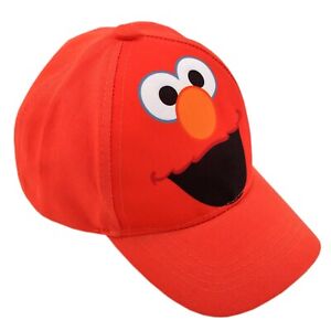 Sesame Street  Baseball Hat for Boys Ages 2-4, Elmo Kids Baseball Cap