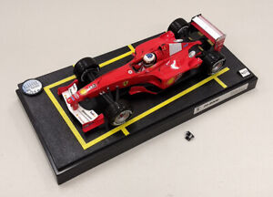 Hot Wheels MICHAEL SCHUMACHER Ferrari F1-2000 1:18 Scale Die Cast KING OF RAIN