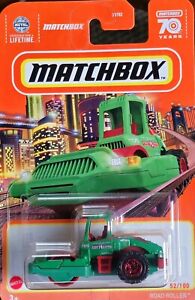 Matchbox 2023 MBX 70 Years Team Construction 52/100 Road Roller Road Maintenance