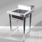 Commercial Sink One Compartment Workbench Sink 201 Stainless Steel Utility Sink
