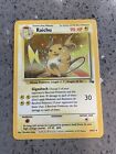 Pokémon TCG Raichu Fossil 14/62 Holo Unlimited Holo Rare NM/LP