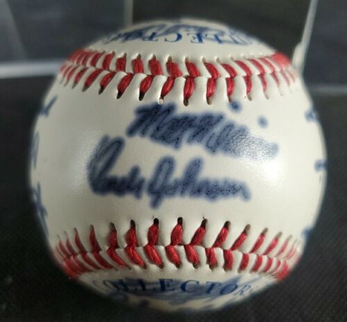 New ListingTeam Autographed New York Yankees Randy Johnson Signed Baseball Detailed Photos