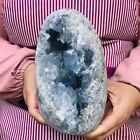 New Listing3180G Natural Beautiful Blue Celestite Crystal Geode Cave Mineral Specimen 281