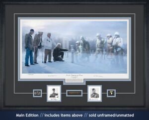 Don Malarkey, Babe Heffron & more art signed by Band of Brothers heroes!