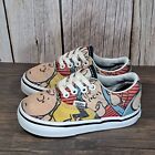 Vans x Peanuts Charlie Brown Snoopy Lace Up Shoes Toddler Size 6