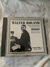 Walter Roland Volume 2 1934-1935 Complete Recorded Works Document Records