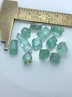 19.50 Crt / 12 Piece / Natural Rough Emerald Ready For Faceted Small mm Size,