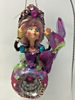 Katherine’s Collection ornament reflector Glamorous mermaid 12220 purple tail