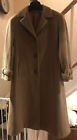 Julius of London Size  12 Cashmere  Wool Blend Coat, Crombie style