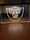 Raiders Super Bowl football team logo LED Neon Light Sign decor size 8x12