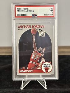 1990 Hoops #65 Michael Jordan Basketball Card  PSA 7 Near Mint