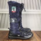 Pajar Canada Grip Womens Sz 9.5 Blue Lace Up Winter Trekking Boots Back Country