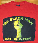 T Shirt Vintage 90s Black Power Rap Tee 00s Stitch-In Graphic Handmade 2XL / 3XL