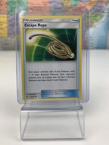 SHIPS SAME DAY Pokemon Card MP Escape Rope 114/147 Trainer Item Uncommon 2017
