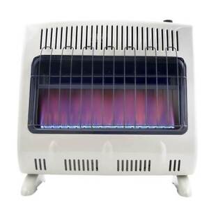 Mr Heater 30,000 BTU Blue Flame Propane Gas Wall/Floor Indoor Heater (Open Box)