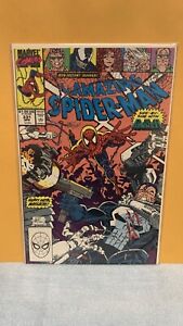 The Amazing Spiderman #331 Venom Punisher Larsen Marvel comics 1990