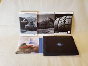 2021 Ford BRONCO SPORT Owner's Manual Set includes Quick Reference Guide & Case
