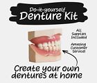 DIY Denture Kit - Homemade Dentures, Custom Dentures From Home, Full Kit