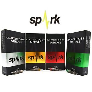50Pcs Spark Tattoo Cartridge Needles Assorted Mixed Needles: PICK RL, RS, RM, M1