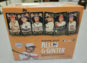 2021 Topps Allen & Ginter X Baseball Hobby Box Online Exclusive New And Sealed