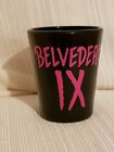 Belvedere lX Black & Hot Pink Short Shot Glass