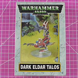 Warhammer 40K Dark Eldar Talos NIB Metal - OOP - Games Workshop Classic Citadel