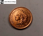 New Listing1902 Indian Head Penny Cent ~ Choice BU (red) ~ Four Diamonds! (I642)