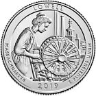 2019 P Lowell NP Quarter.  Uncirculated From US Mint roll.