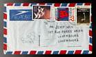 Bangladesh 1973 registered postal cover to Luxembourg