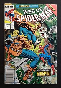 Web Of Spiderman #48 1st Full App Of Demongoblin (Marvel, Mar 1989)