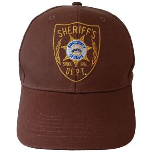 Sheriff's Dept. Hat Walking Dead Rick Grimes Costume Shane Walsh Baseball Cap