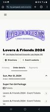 New ListingLovers and Friends Festival 2024 GA+ PACKAGE FOR 2