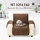 Waterproof Quilted Armchair Recliner Chair Sofa Cover Couch Slipcover Pet Mat