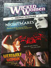WEREWOLF WOMAN / FLESH FOR THE BEAST / NIGHTMARES COME AT NIGHT - DVD Region 1