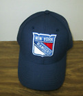 New Men's Adult New York Rangers  Embroidered Adjustable Structured Cap Hat OSFA