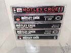 MOTLEY CRUE - 5 Cassettes -  Theatre of Pain, Decadence, Shout at the Devil +