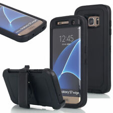 For Samsung Galaxy S7 Case Cover with Screen + Belt Clip Fits