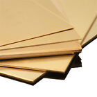H62 Solid Material Natural Brass Sheet Metal Guillotine Cut 0.5mm To 6mm Thick