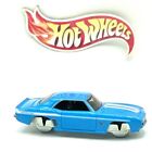 Loose Hot Wheels Premium '69 Camaro (Yenko turquoise blue) -DONOR BODY-NO WHEELS