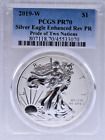 2019 W Enhanced Reverse Proof Silver Eagle PCGS PR70 - Pride of Two Nations