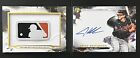 ADLEY RUTSCHMAN 2023 Inception MLB Silhouetted Batter LOGO Patch Book AUTO 1/1