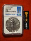 New Listing2021 W BURNISHED SILVER EAGLE NGC MS70 FIRST DAY OF ISSUE 1ST LABEL TYPE 2