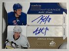 2008-09 UD Sp Game Used MARC STAAL/JORDAN STAAL Extra Significance Dual Auto /25