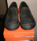 Rockport Junction Point Slip On * Mens Gray Wide Loafers Casual Shoes * 12 Wide