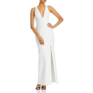 BCBGMAXAZRIA Womens Cut-Out Maxi Special Occasion Evening Dress Gown BHFO 5369