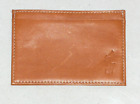 POLO RALPH LAUREN Men's Pony Leather Slim Card Case Wallet, TAN BROWN, NWT