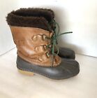 Sorel Badger Boots Women’s 6 Waterproof Leather Snow Boots Vintage