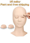 Eyelash Extension Kit Mannequin Training Head Make Up Practice Set