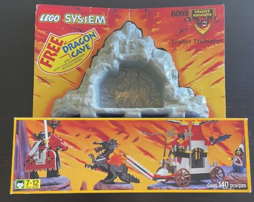LEGO Fright Knights 6099 Traitor Transport NEW Cave Castle Dragon Horse Bat 6047