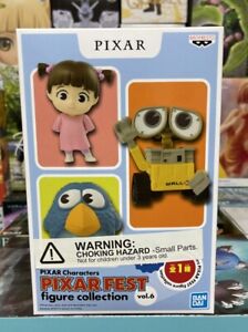 NIB Set Of 3 Pixar Fest Figure Toy Collection Vol. 6 Characters. WallE Boo Bird